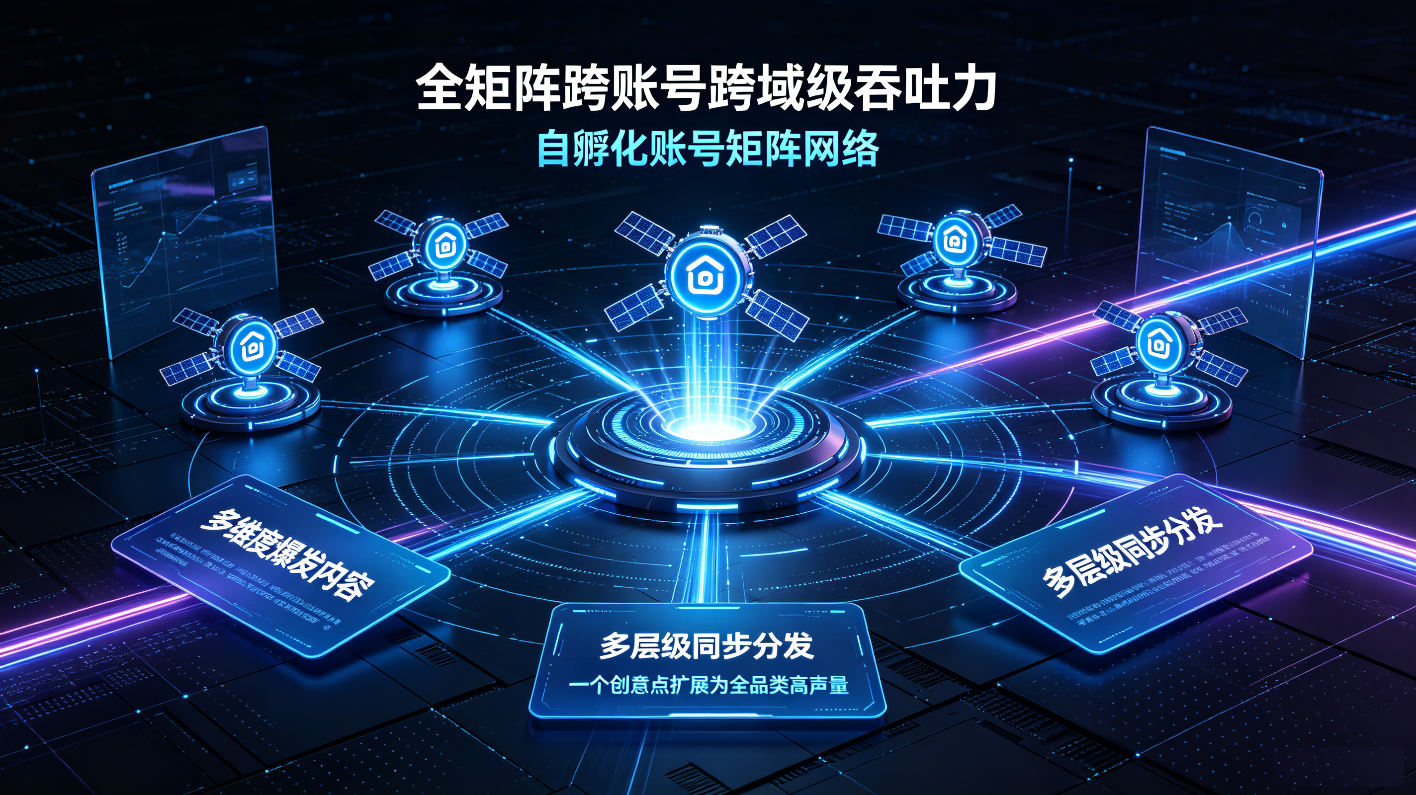 全矩阵网络分发